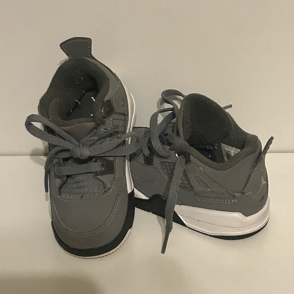 Kids Gray Sneakers